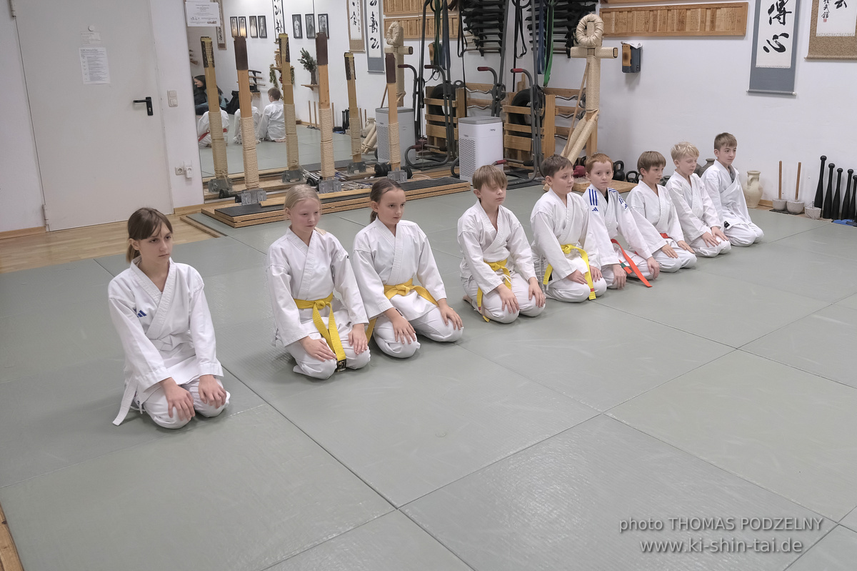 Weihnachtsfeier und Vorführungen der Budo-, Aikido- und Karate-Kids am 13.12.2024