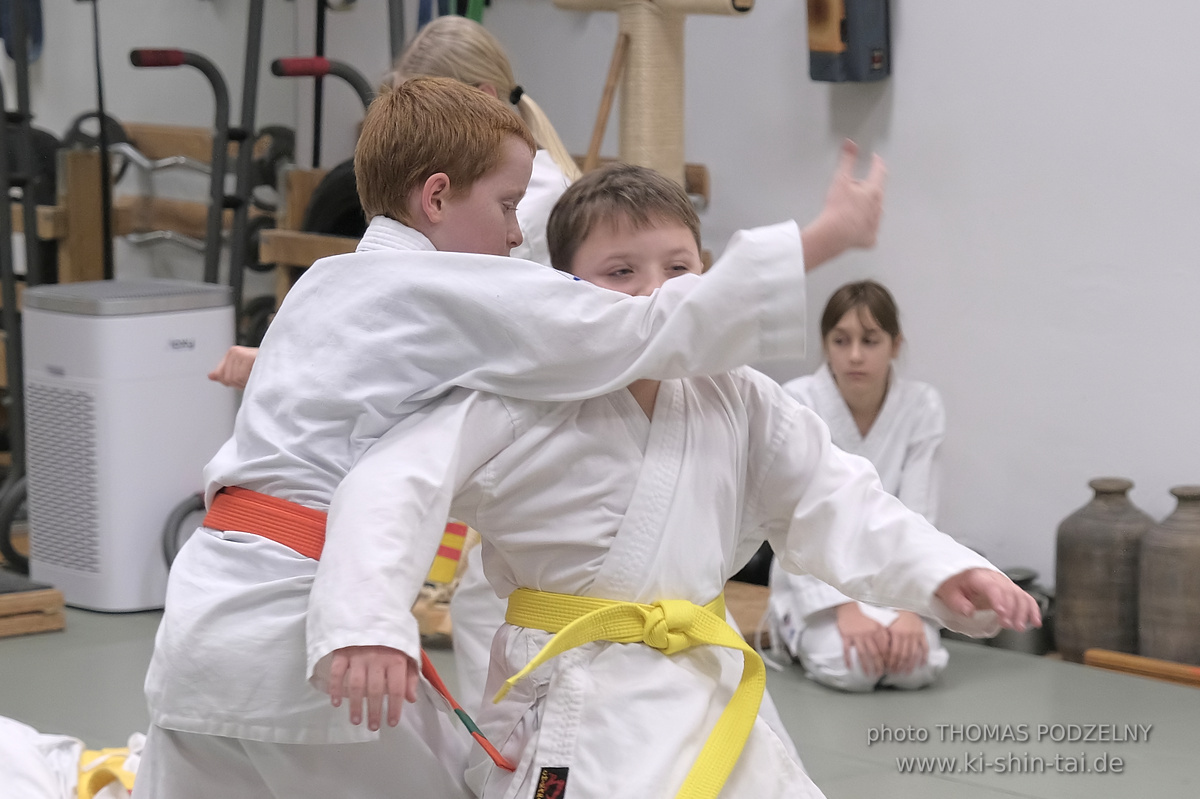 Weihnachtsfeier und Vorführungen der Budo-, Aikido- und Karate-Kids am 13.12.2024