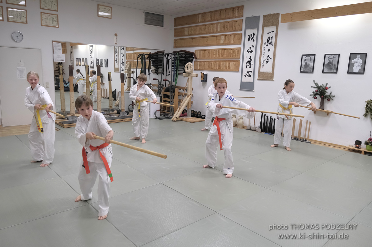 Weihnachtsfeier und Vorführungen der Budo-, Aikido- und Karate-Kids am 13.12.2024