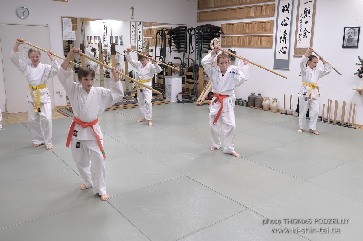 Weihnachtsfeier und Vorführungen der Budo-, Aikido- und Karate-Kids am 13.12.2024