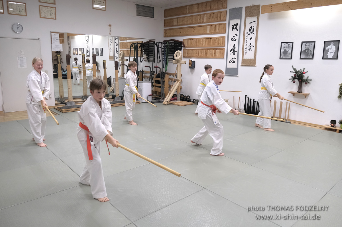 Weihnachtsfeier und Vorführungen der Budo-, Aikido- und Karate-Kids am 13.12.2024