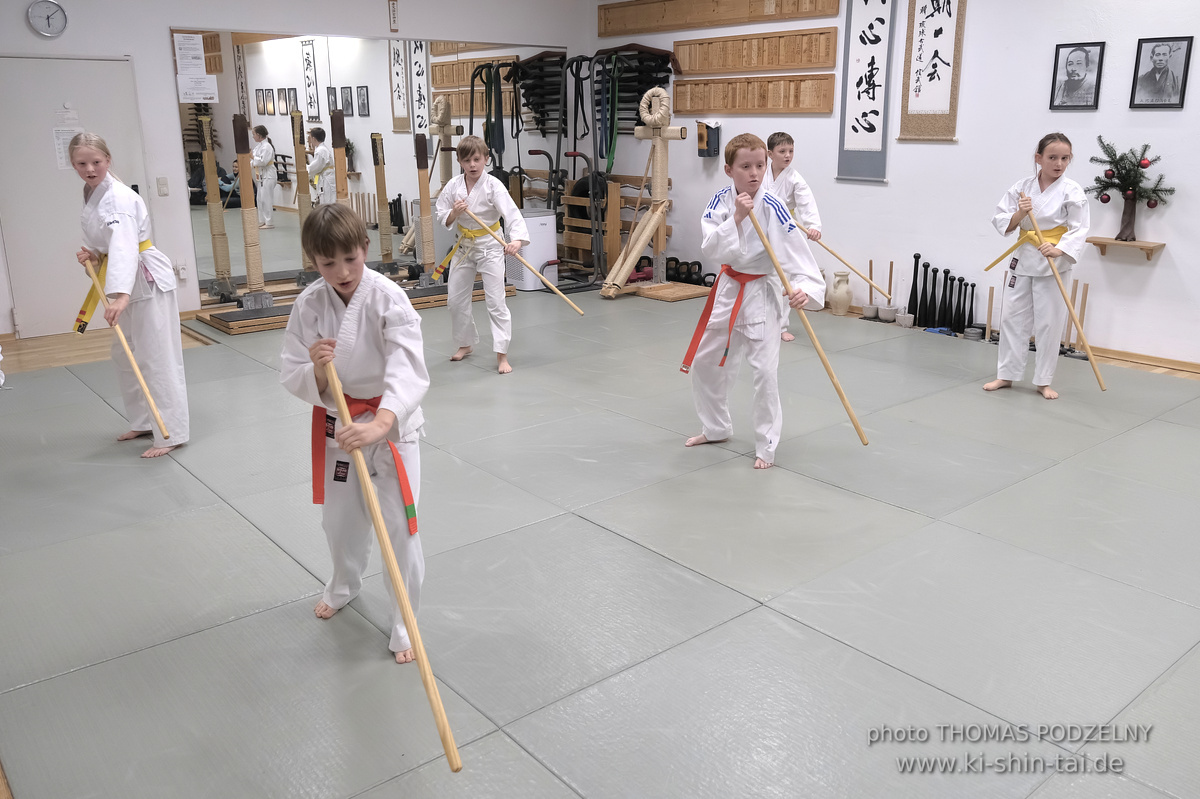 Weihnachtsfeier und Vorführungen der Budo-, Aikido- und Karate-Kids am 13.12.2024