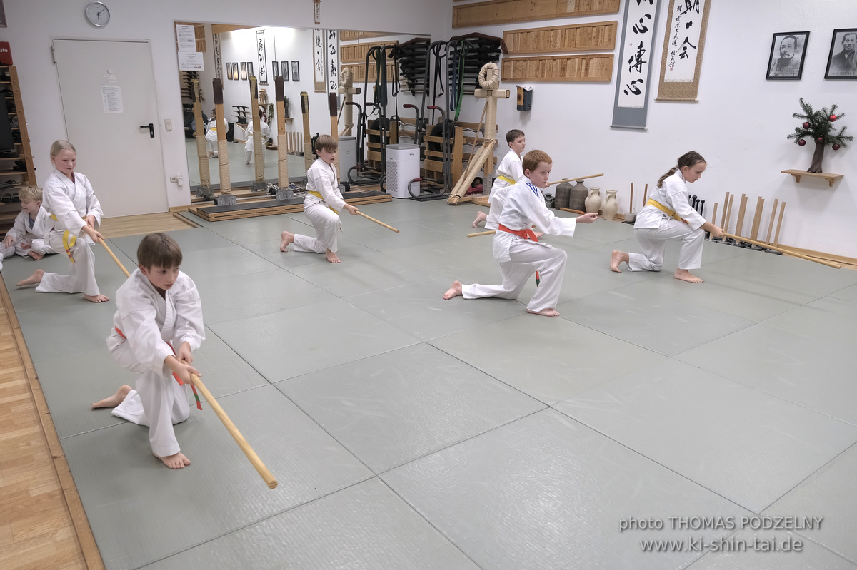 Weihnachtsfeier und Vorführungen der Budo-, Aikido- und Karate-Kids am 13.12.2024