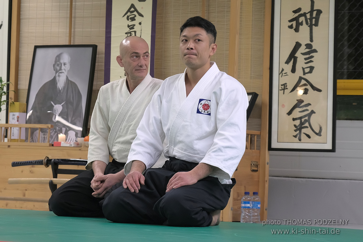 Aikidô Lehrgang mit Yasuhiro Saitô Sensei in Rennes/Frankreich 28.2.-2.3.2025