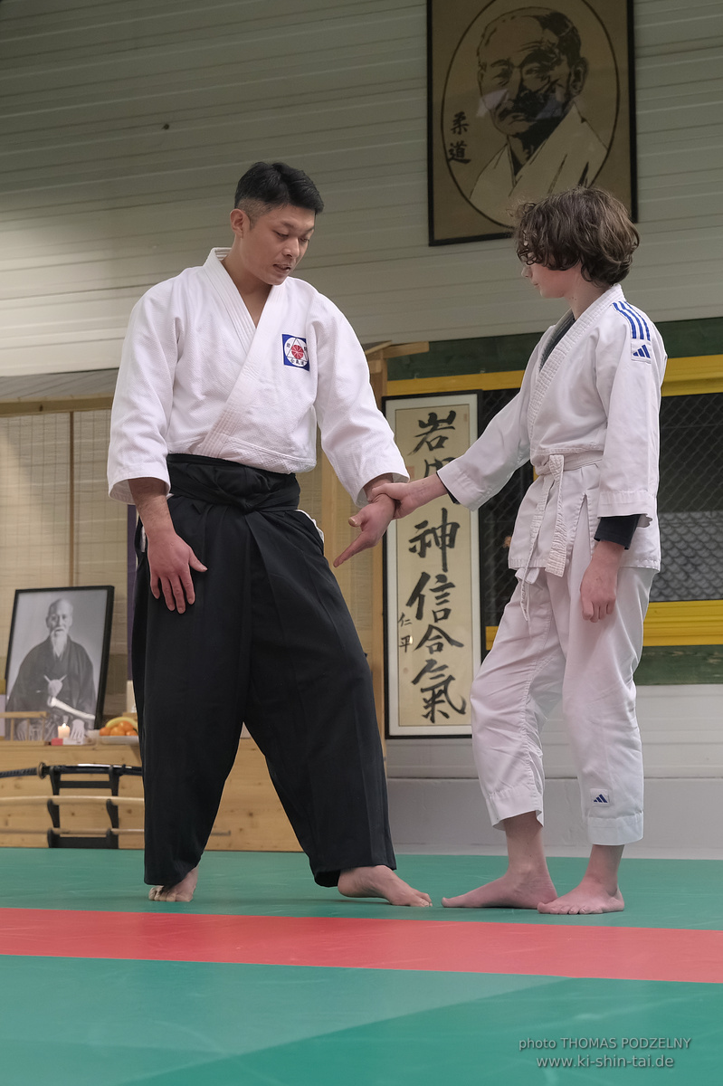 Aikidô Lehrgang mit Yasuhiro Saitô Sensei in Rennes/Frankreich 28.2.-2.3.2025