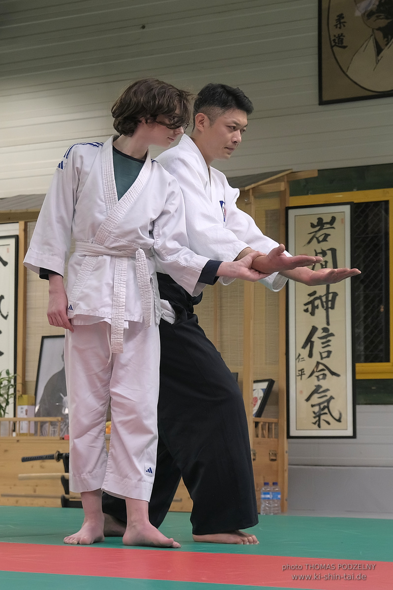 Aikidô Lehrgang mit Yasuhiro Saitô Sensei in Rennes/Frankreich 28.2.-2.3.2025