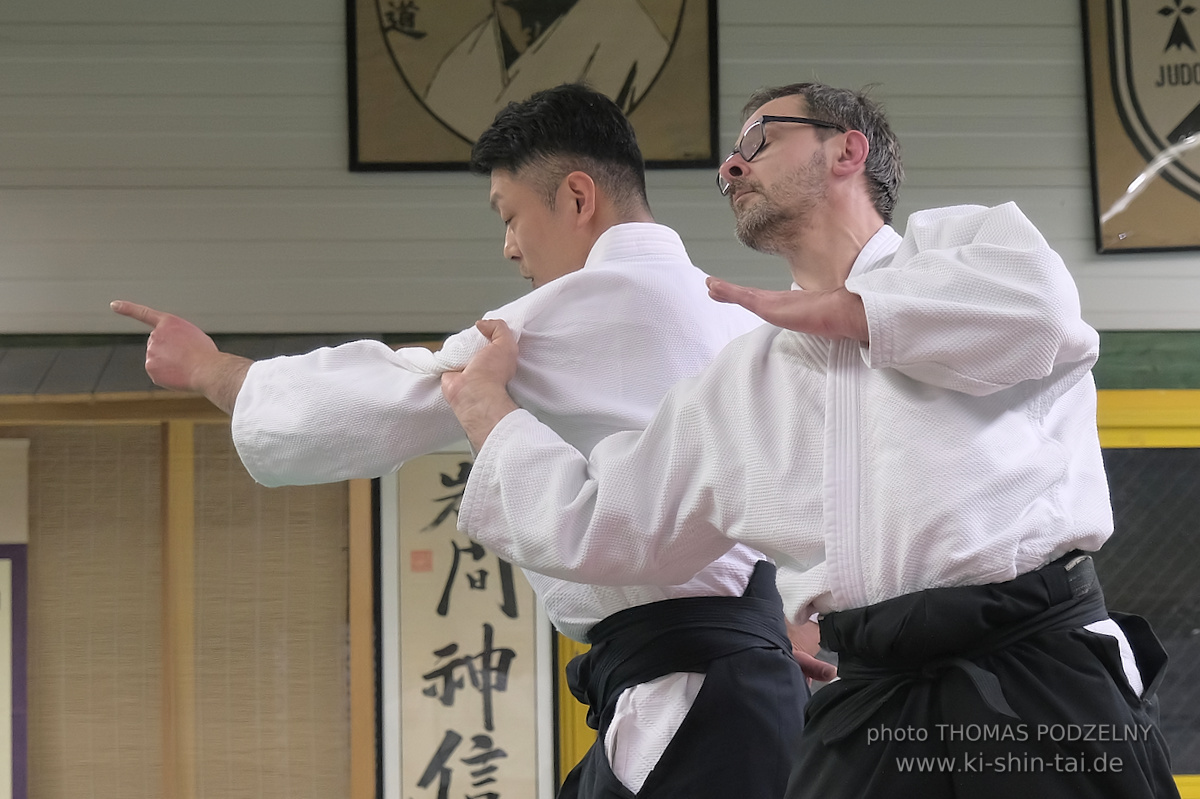 Aikidô Lehrgang mit Yasuhiro Saitô Sensei in Rennes/Frankreich 28.2.-2.3.2025