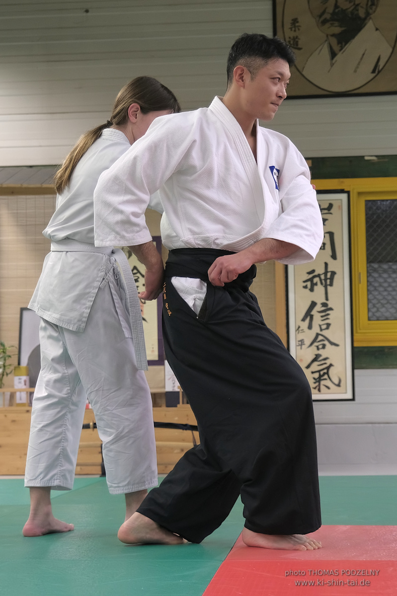 Aikidô Lehrgang mit Yasuhiro Saitô Sensei in Rennes/Frankreich 28.2.-2.3.2025