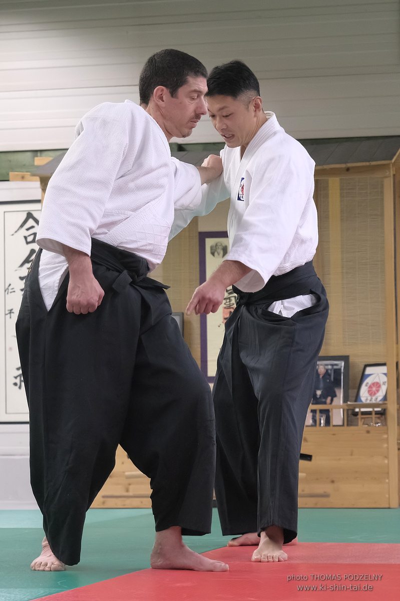 Aikidô Lehrgang mit Yasuhiro Saitô Sensei in Rennes/Frankreich 28.2.-2.3.2025