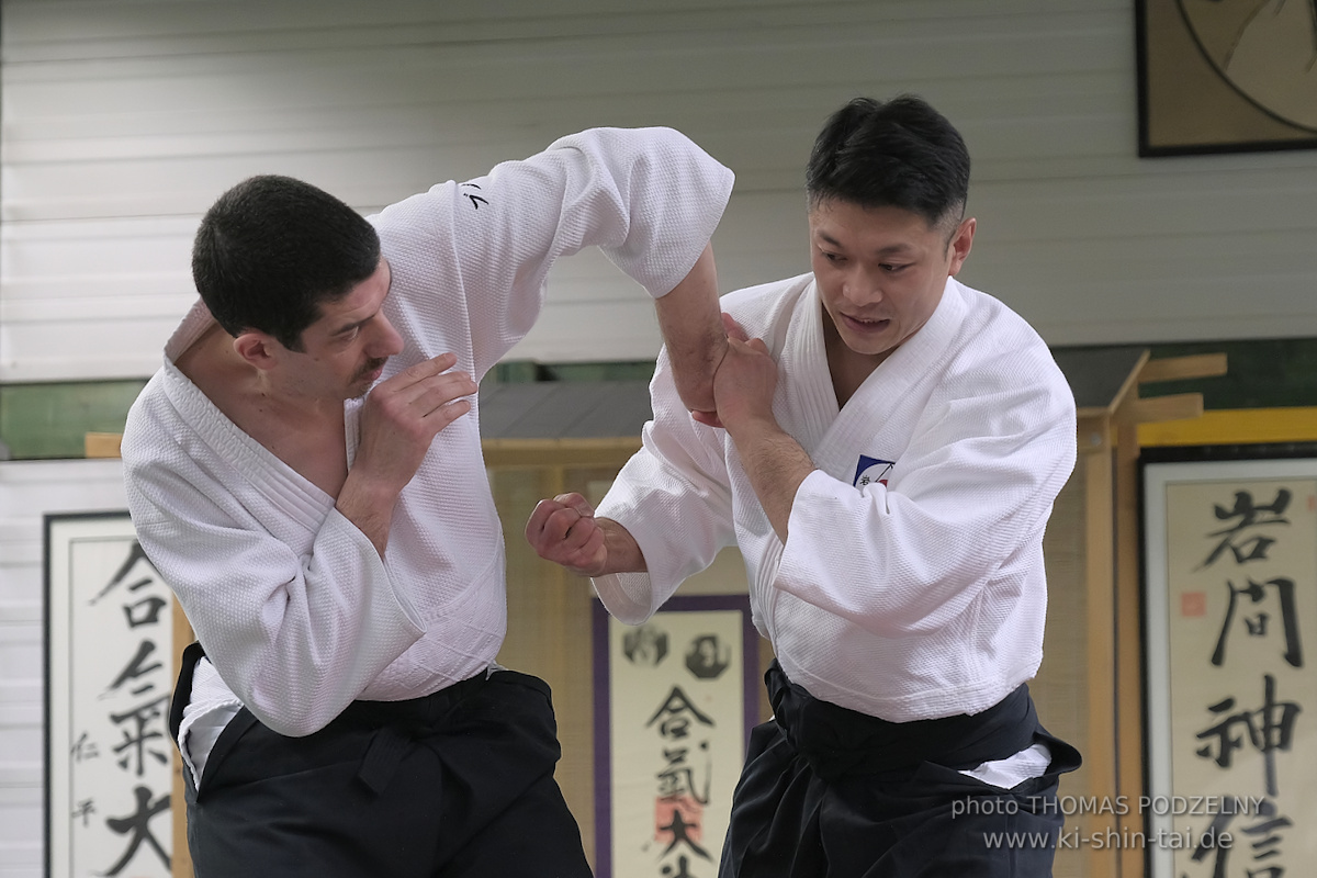 Aikidô Lehrgang mit Yasuhiro Saitô Sensei in Rennes/Frankreich 28.2.-2.3.2025