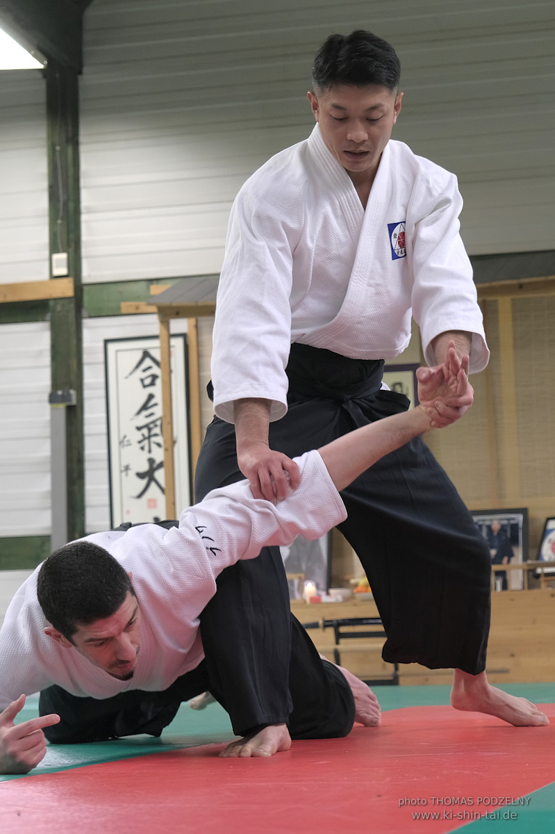 Aikidô Lehrgang mit Yasuhiro Saitô Sensei in Rennes/Frankreich 28.2.-2.3.2025