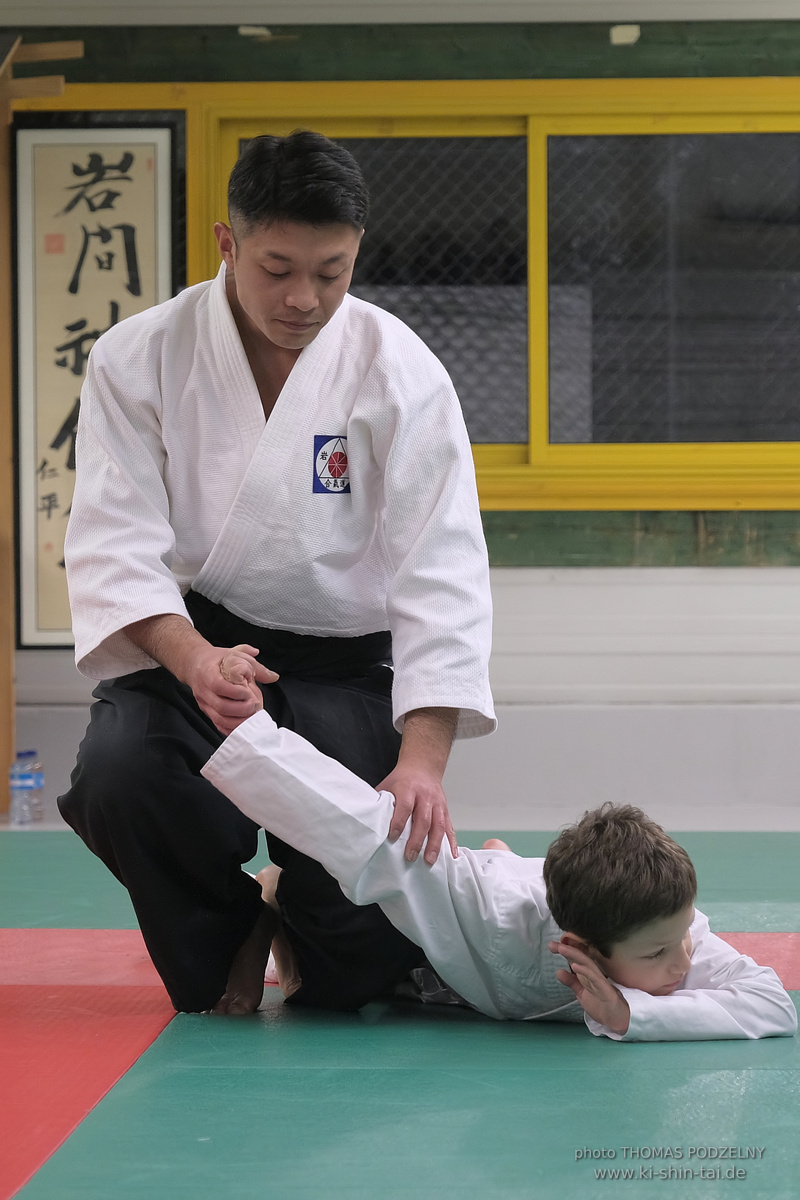 Aikidô Lehrgang mit Yasuhiro Saitô Sensei in Rennes/Frankreich 28.2.-2.3.2025