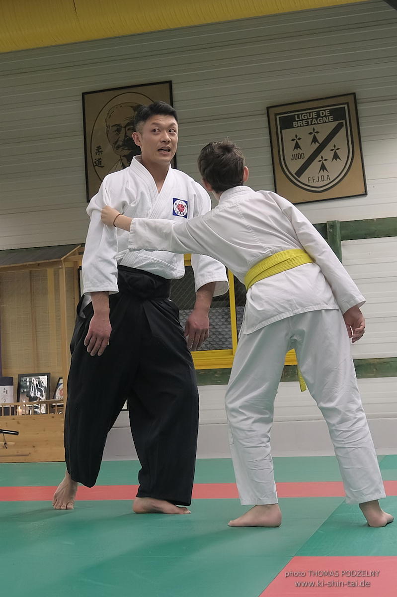 Aikidô Lehrgang mit Yasuhiro Saitô Sensei in Rennes/Frankreich 28.2.-2.3.2025