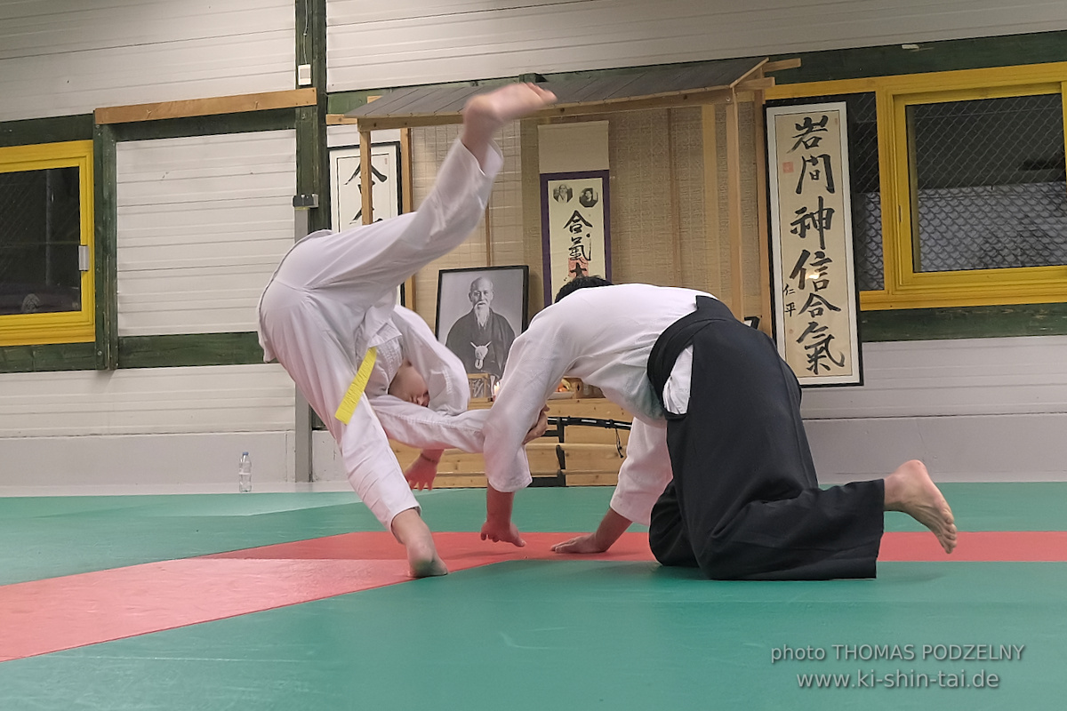 Aikidô Lehrgang mit Yasuhiro Saitô Sensei in Rennes/Frankreich 28.2.-2.3.2025