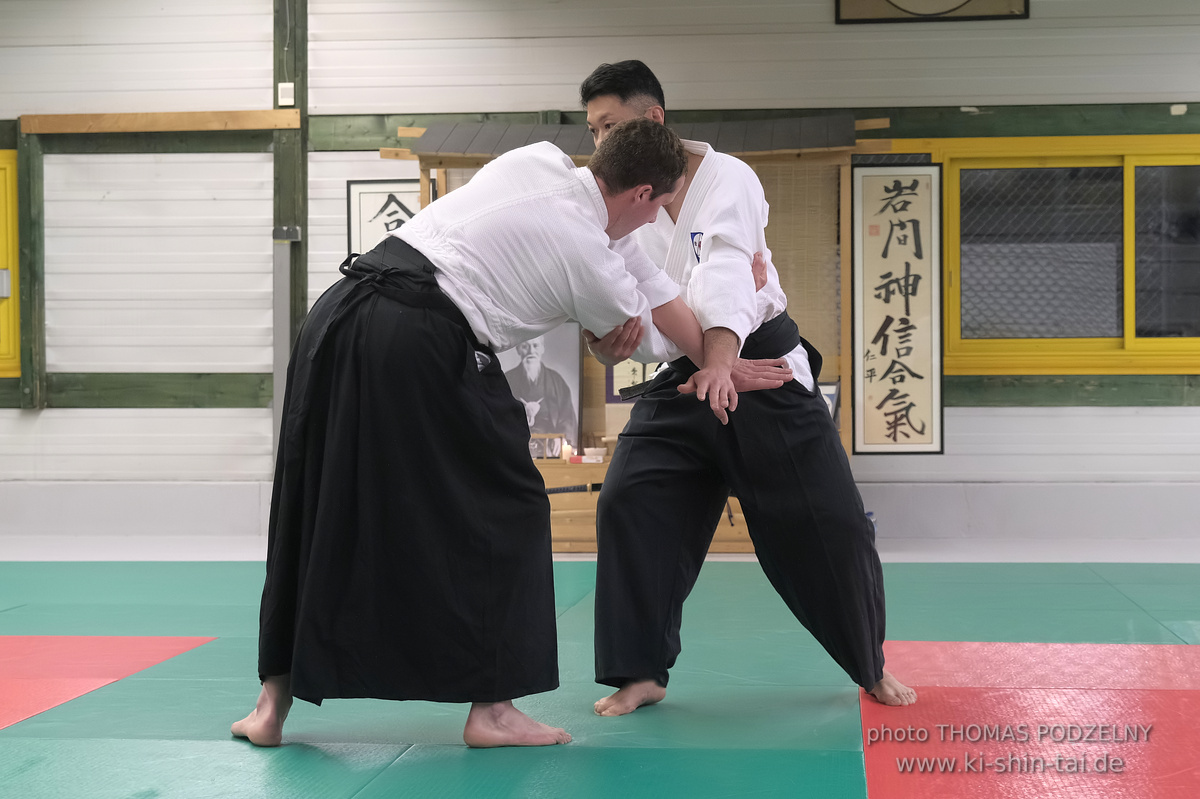 Aikidô Lehrgang mit Yasuhiro Saitô Sensei in Rennes/Frankreich 28.2.-2.3.2025