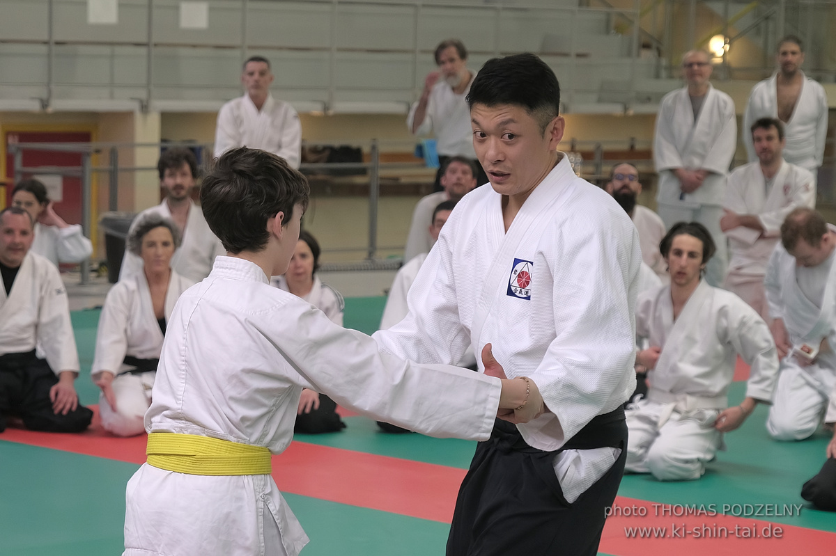 Aikidô Lehrgang mit Yasuhiro Saitô Sensei in Rennes/Frankreich 28.2.-2.3.2025