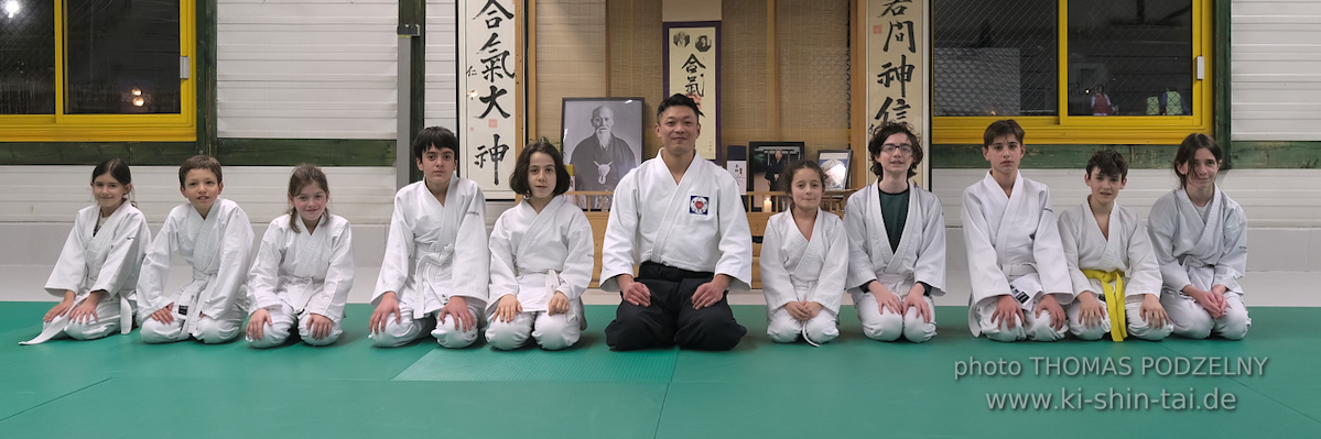 Aikidô Lehrgang mit Yasuhiro Saitô Sensei in Rennes/Frankreich 28.2.-2.3.2025