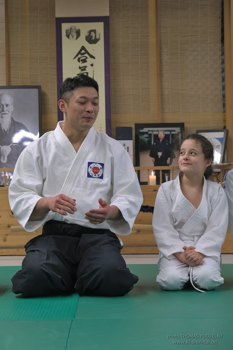 Aikidô Lehrgang mit Yasuhiro Saitô Sensei in Rennes/Frankreich 28.2.-2.3.2025