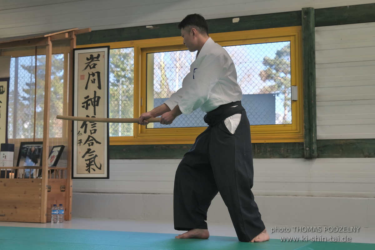 Aikidô Lehrgang mit Yasuhiro Saitô Sensei in Rennes/Frankreich 28.2.-2.3.2025