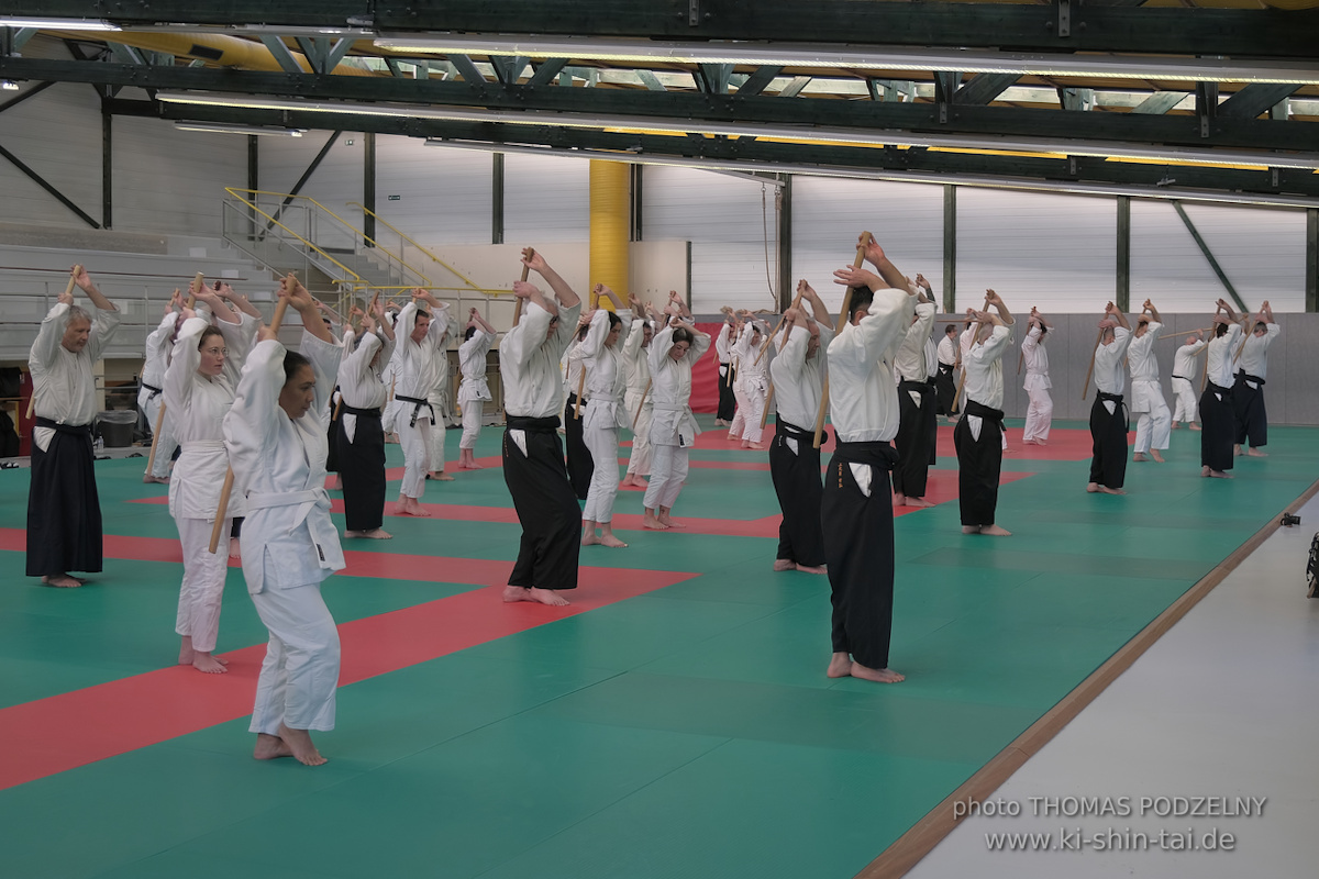 Aikidô Lehrgang mit Yasuhiro Saitô Sensei in Rennes/Frankreich 28.2.-2.3.2025