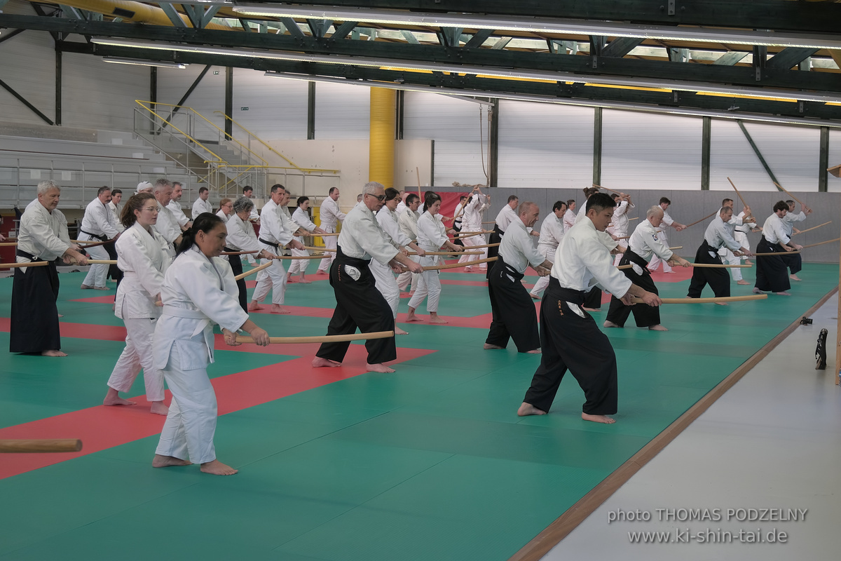 Aikidô Lehrgang mit Yasuhiro Saitô Sensei in Rennes/Frankreich 28.2.-2.3.2025