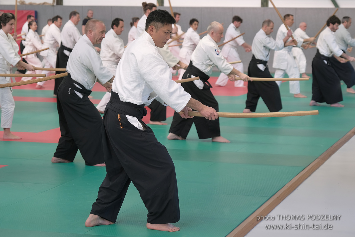 Aikidô Lehrgang mit Yasuhiro Saitô Sensei in Rennes/Frankreich 28.2.-2.3.2025