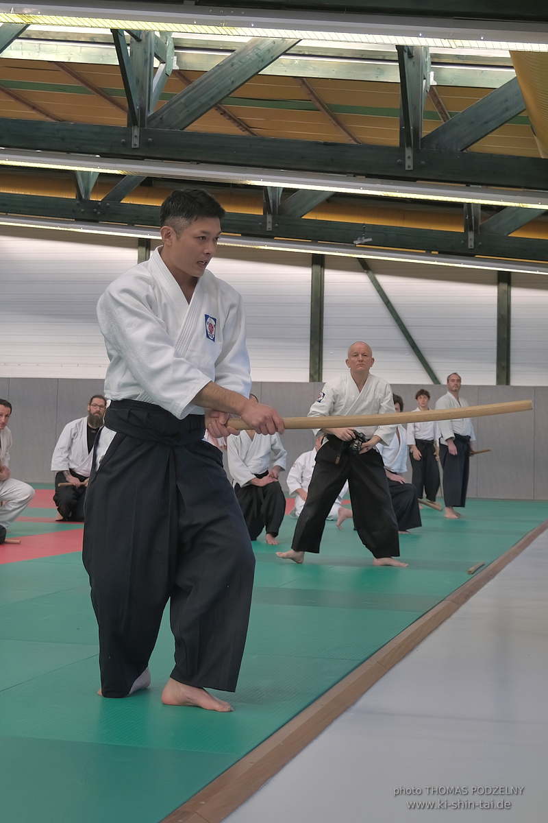 Aikidô Lehrgang mit Yasuhiro Saitô Sensei in Rennes/Frankreich 28.2.-2.3.2025