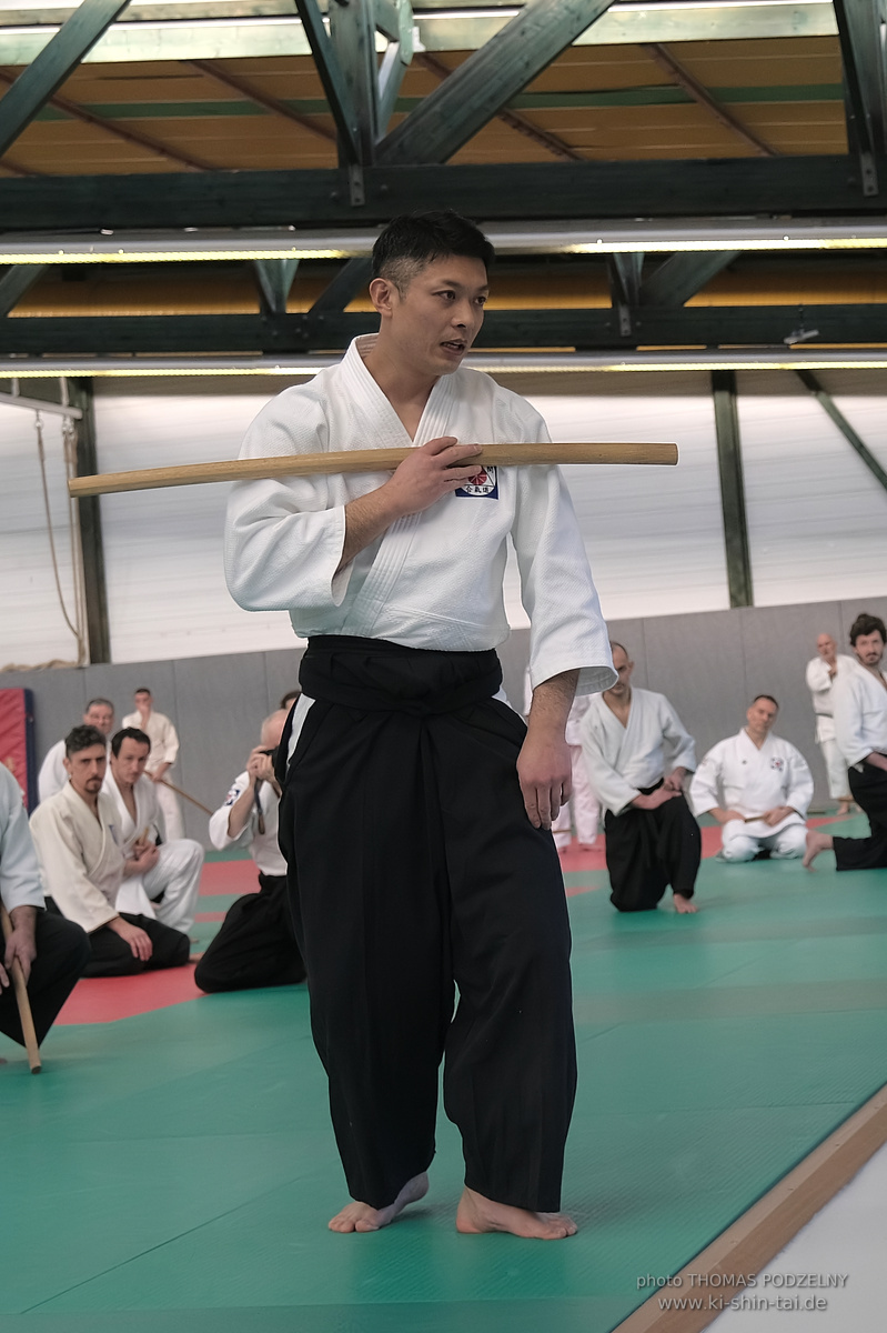 Aikidô Lehrgang mit Yasuhiro Saitô Sensei in Rennes/Frankreich 28.2.-2.3.2025