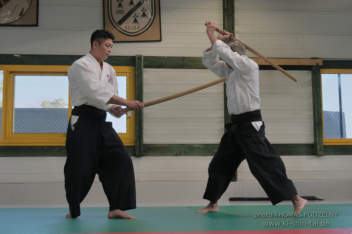 Aikidô Lehrgang mit Yasuhiro Saitô Sensei in Rennes/Frankreich 28.2.-2.3.2025