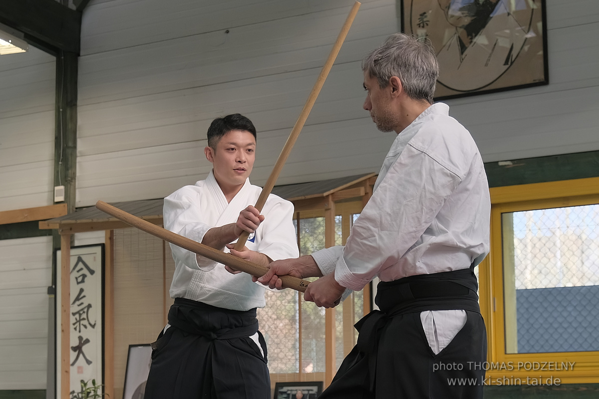 Aikidô Lehrgang mit Yasuhiro Saitô Sensei in Rennes/Frankreich 28.2.-2.3.2025