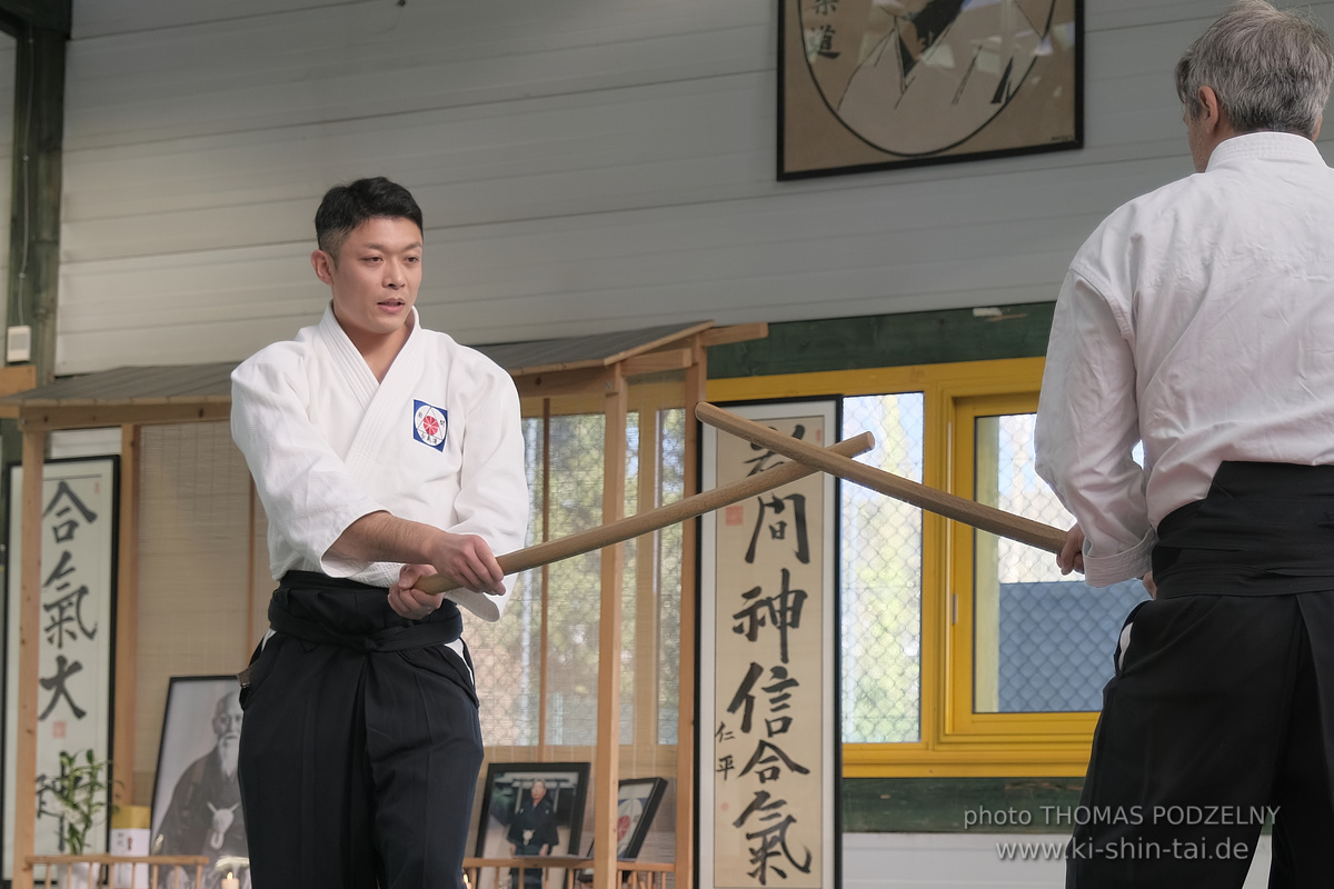 Aikidô Lehrgang mit Yasuhiro Saitô Sensei in Rennes/Frankreich 28.2.-2.3.2025