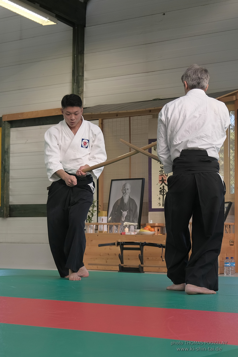 Aikidô Lehrgang mit Yasuhiro Saitô Sensei in Rennes/Frankreich 28.2.-2.3.2025