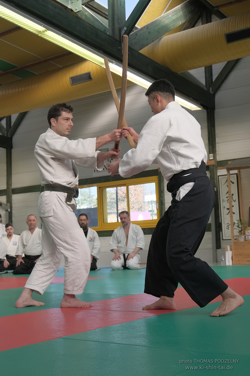 Aikidô Lehrgang mit Yasuhiro Saitô Sensei in Rennes/Frankreich 28.2.-2.3.2025