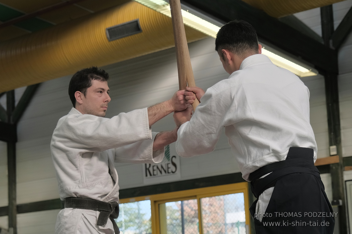 Aikidô Lehrgang mit Yasuhiro Saitô Sensei in Rennes/Frankreich 28.2.-2.3.2025