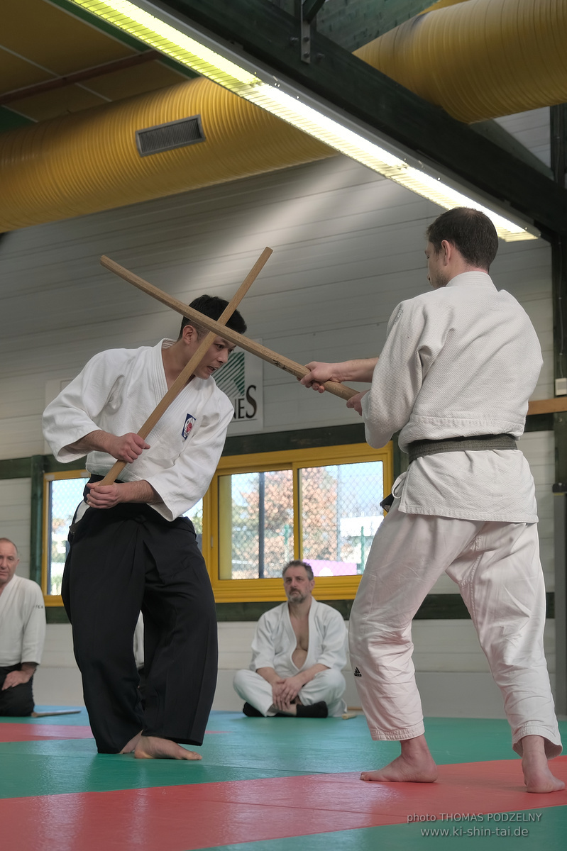 Aikidô Lehrgang mit Yasuhiro Saitô Sensei in Rennes/Frankreich 28.2.-2.3.2025