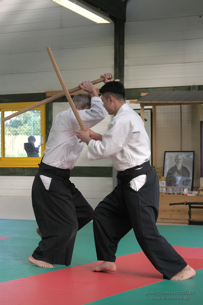 Aikidô Lehrgang mit Yasuhiro Saitô Sensei in Rennes/Frankreich 28.2.-2.3.2025