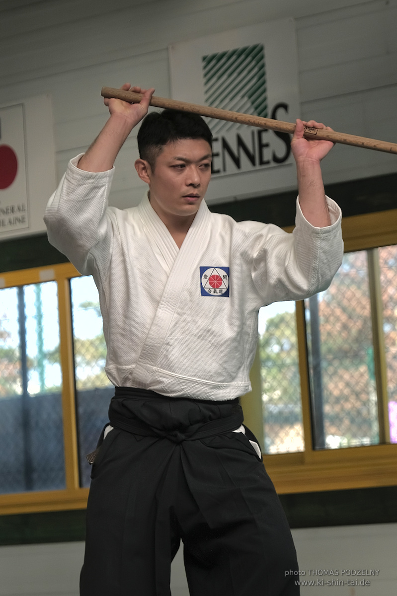 Aikidô Lehrgang mit Yasuhiro Saitô Sensei in Rennes/Frankreich 28.2.-2.3.2025