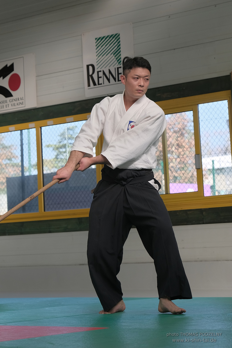 Aikidô Lehrgang mit Yasuhiro Saitô Sensei in Rennes/Frankreich 28.2.-2.3.2025