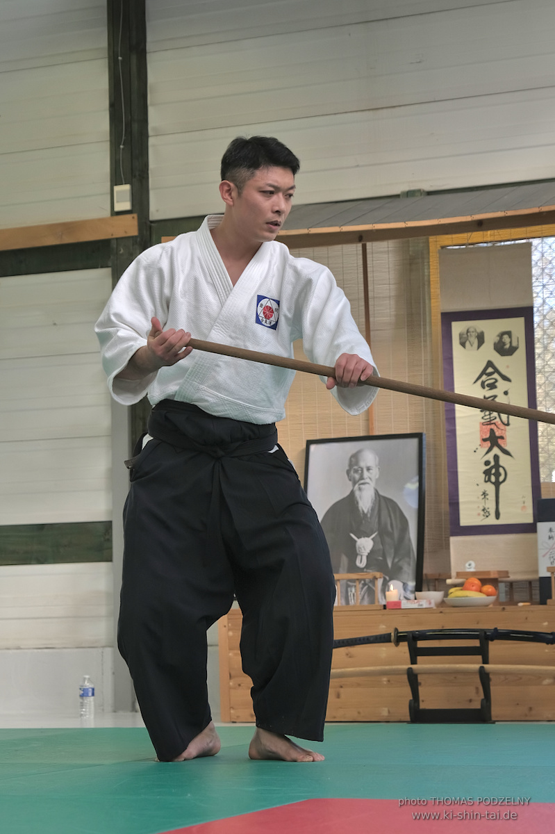 Aikidô Lehrgang mit Yasuhiro Saitô Sensei in Rennes/Frankreich 28.2.-2.3.2025