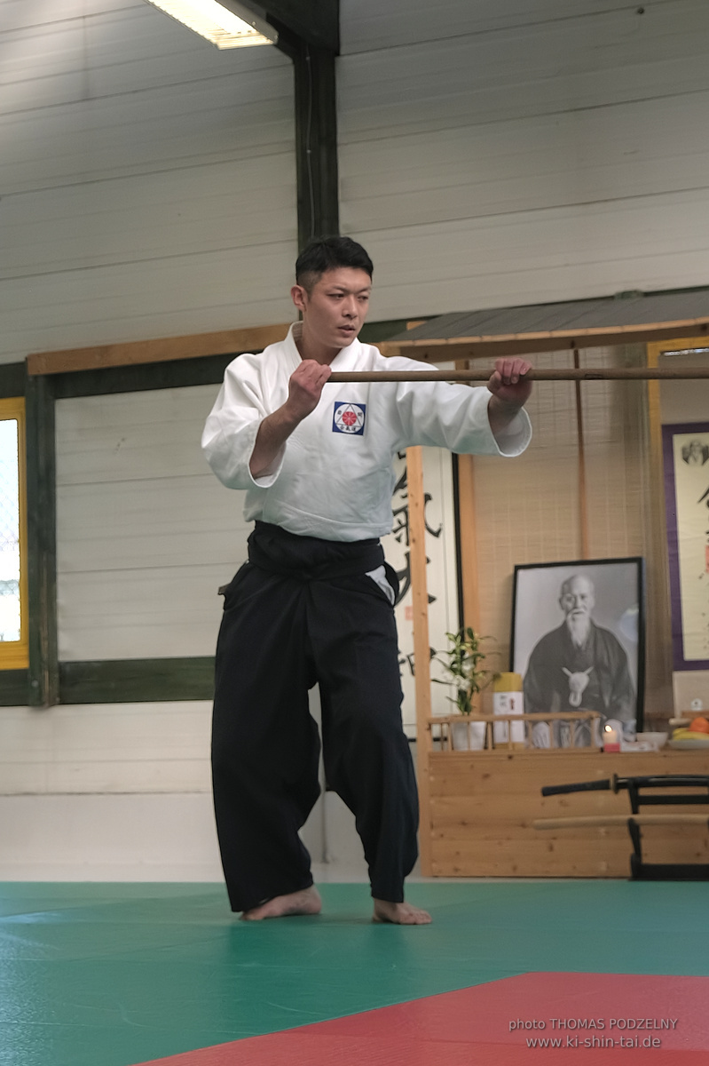 Aikidô Lehrgang mit Yasuhiro Saitô Sensei in Rennes/Frankreich 28.2.-2.3.2025