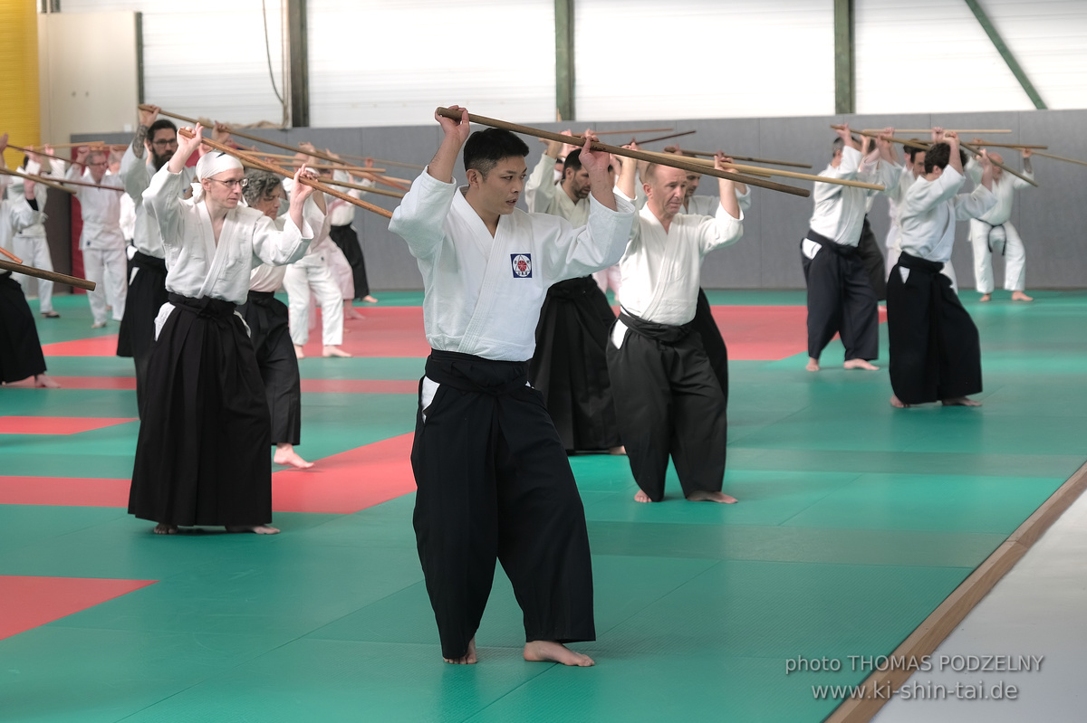 Aikidô Lehrgang mit Yasuhiro Saitô Sensei in Rennes/Frankreich 28.2.-2.3.2025