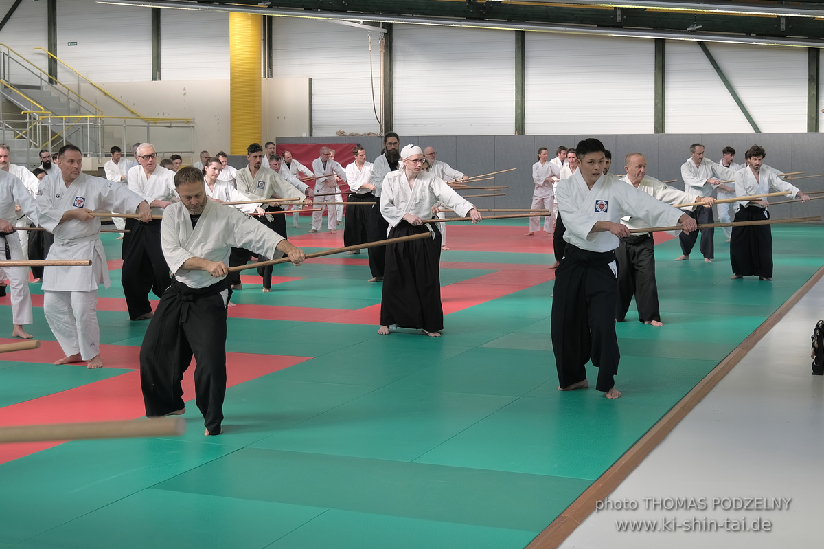 Aikidô Lehrgang mit Yasuhiro Saitô Sensei in Rennes/Frankreich 28.2.-2.3.2025