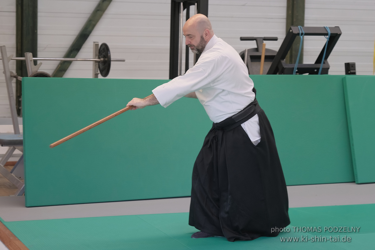 Aikidô Lehrgang mit Yasuhiro Saitô Sensei in Rennes/Frankreich 28.2.-2.3.2025