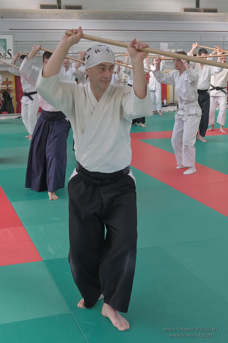 Aikidô Lehrgang mit Yasuhiro Saitô Sensei in Rennes/Frankreich 28.2.-2.3.2025