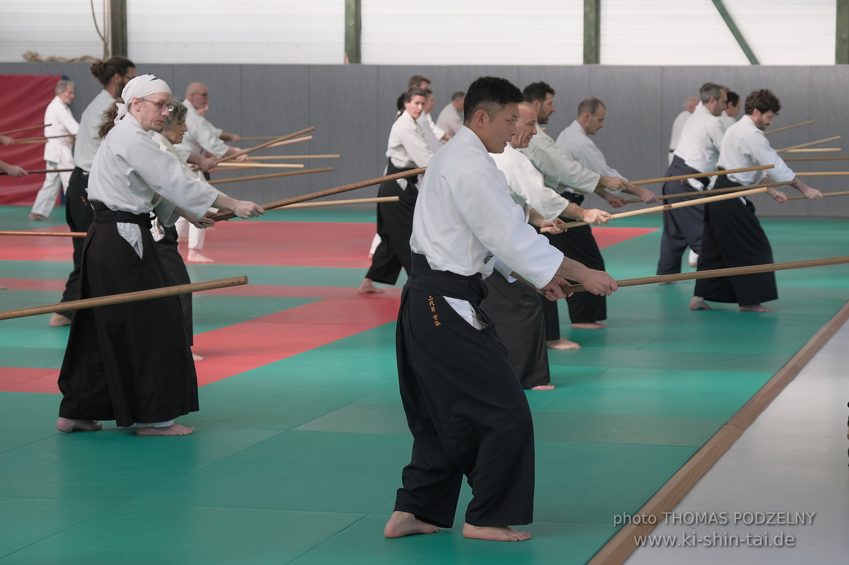 Aikidô Lehrgang mit Yasuhiro Saitô Sensei in Rennes/Frankreich 28.2.-2.3.2025