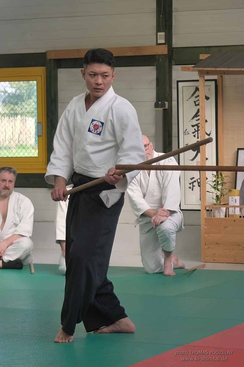 Aikidô Lehrgang mit Yasuhiro Saitô Sensei in Rennes/Frankreich 28.2.-2.3.2025