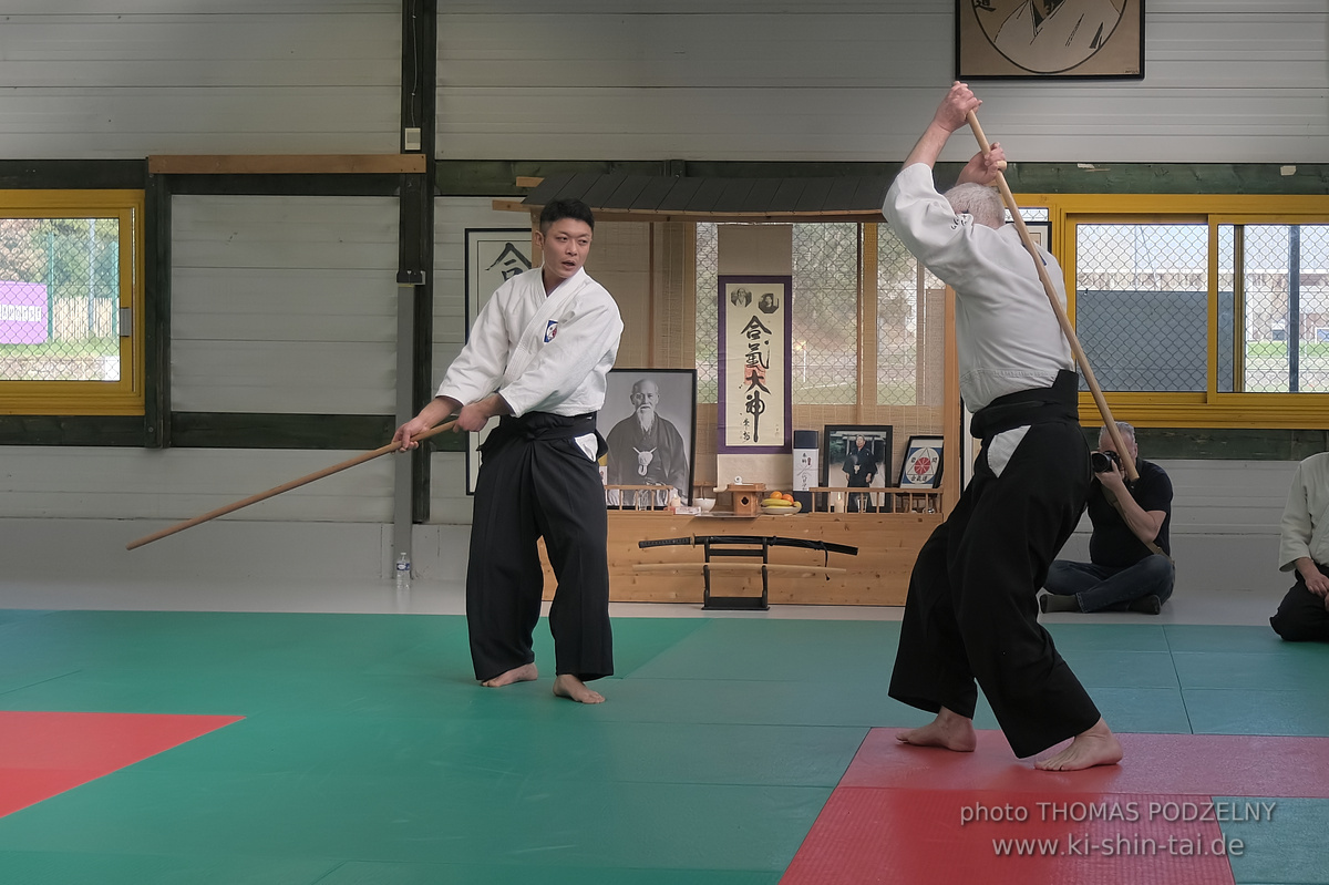 Aikidô Lehrgang mit Yasuhiro Saitô Sensei in Rennes/Frankreich 28.2.-2.3.2025