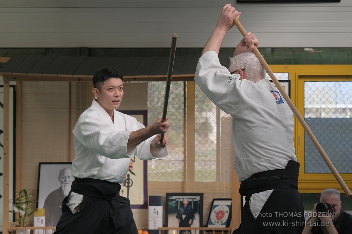 Aikidô Lehrgang mit Yasuhiro Saitô Sensei in Rennes/Frankreich 28.2.-2.3.2025