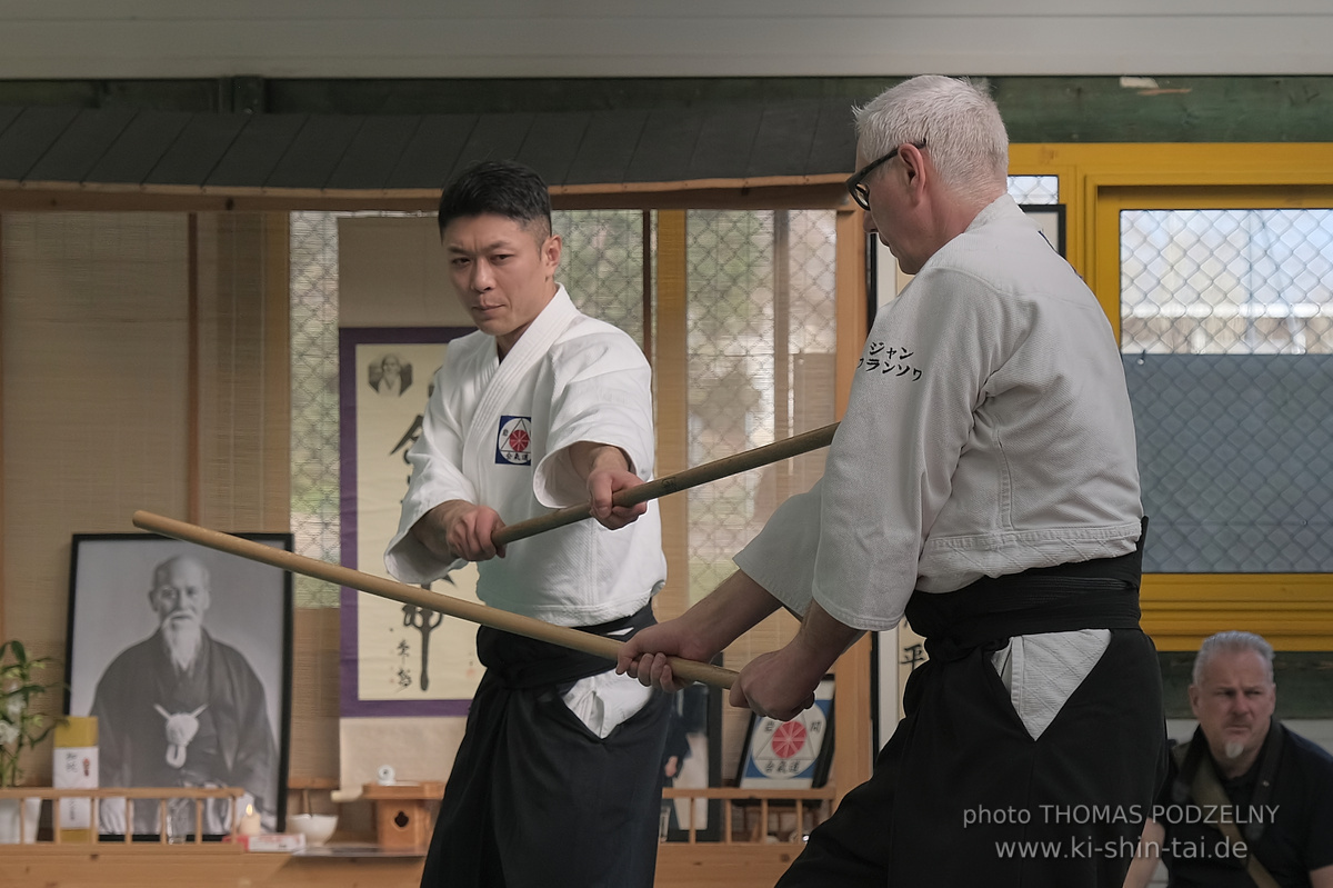 Aikidô Lehrgang mit Yasuhiro Saitô Sensei in Rennes/Frankreich 28.2.-2.3.2025