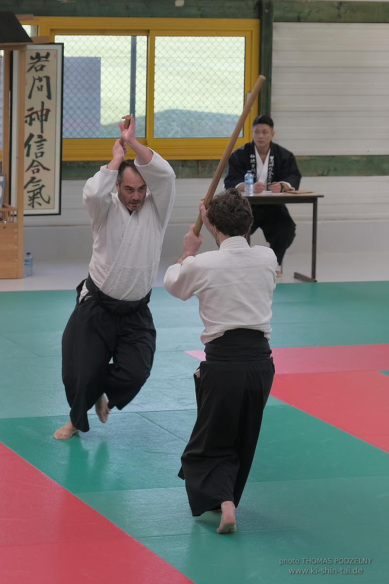 Aikidô Lehrgang mit Yasuhiro Saitô Sensei in Rennes/Frankreich 28.2.-2.3.2025